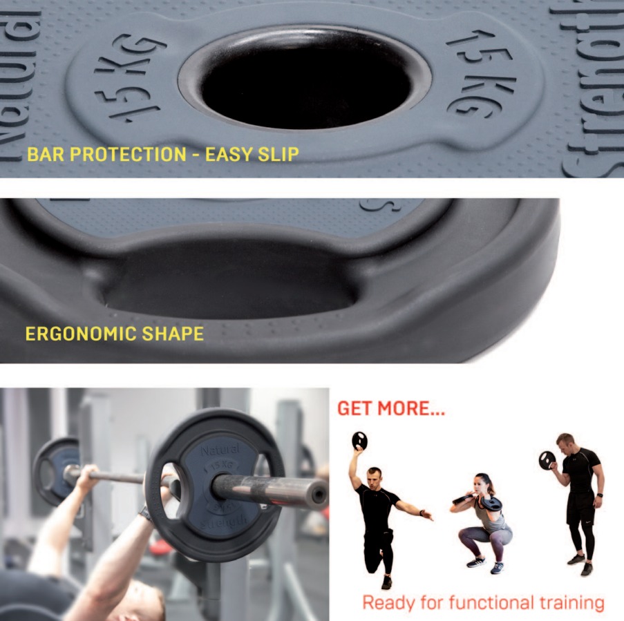 OBCIĄŻENIE HEKTOR NATURAL STRENGTH 15 KG W-wa Model NS15