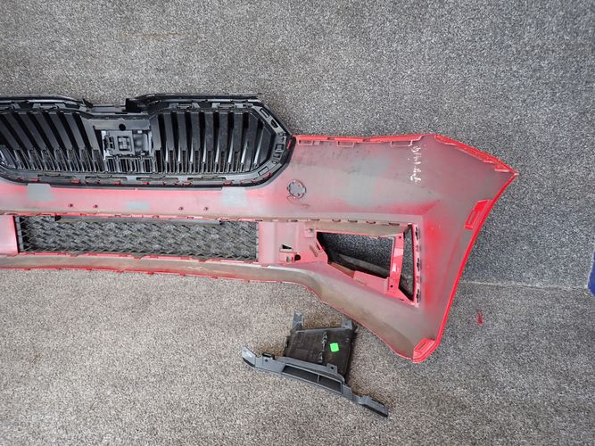 SKODA FABIA IV frontstoßstange vorne air luft