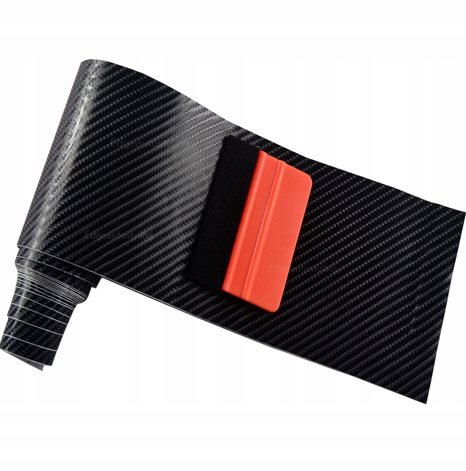 

Folia 4D Carbon Karbon Okleina Progi Słupki 3m