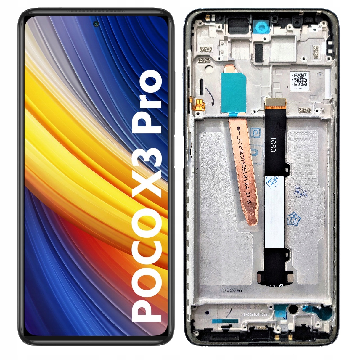 

Wyświetlacz Dotyk Ramka do Xiaomi Poco X3 Pro