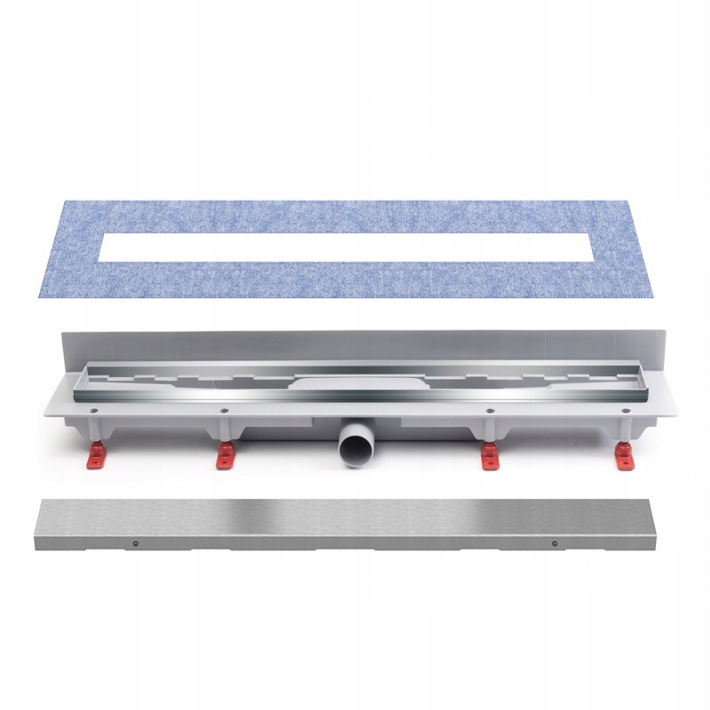 Nástenný lineárny odtok Chudej 650M pre zabudovanie