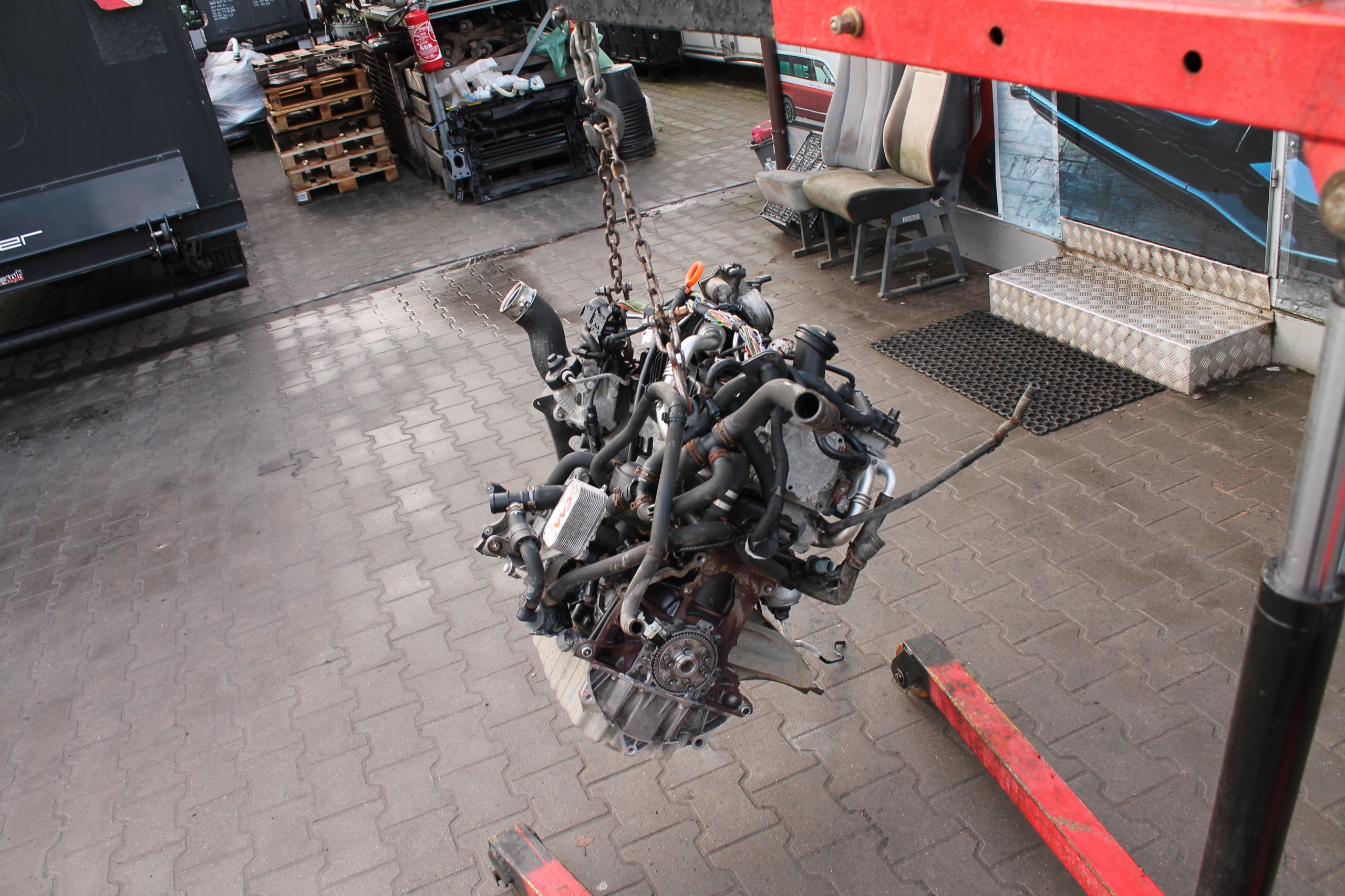 engine complete VW T5 CAA 2,0 TDI
