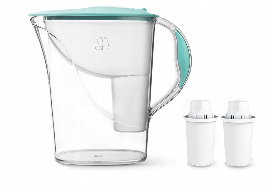 

Dafi Atria 2,4L Mięta Dzbanek do wody filtr 2 szt