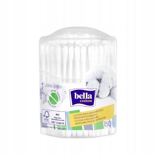 

Patyczki higieniczne Bella pudełko, 150szt.