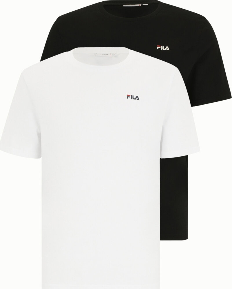 Tričko Pánské Fila Brod 2PAK Bílá, Černá FAM0083 83072 vel. S