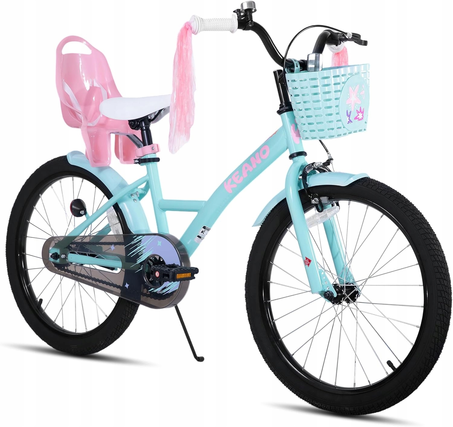 Dětské kolo Joystar Zinnia 14" Cali Boční kolečka Košík Sedačka 3-5 let