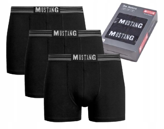 

Bokserki Mustang True Denim 3-pack r. XL