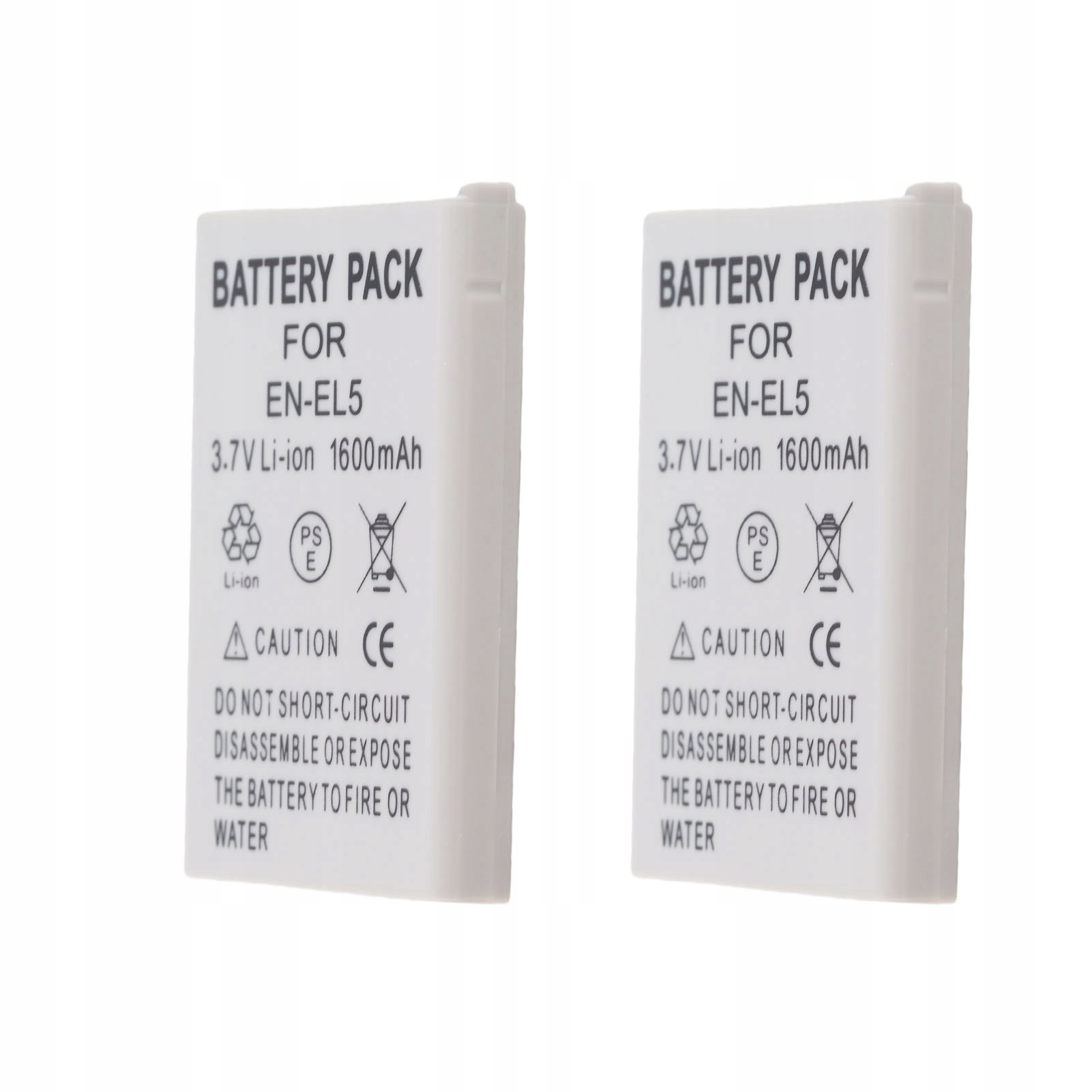 EN EL5 акумулятор для фотоапарата 1600mAh заміна батареї цифрової дзеркальної камери до MH