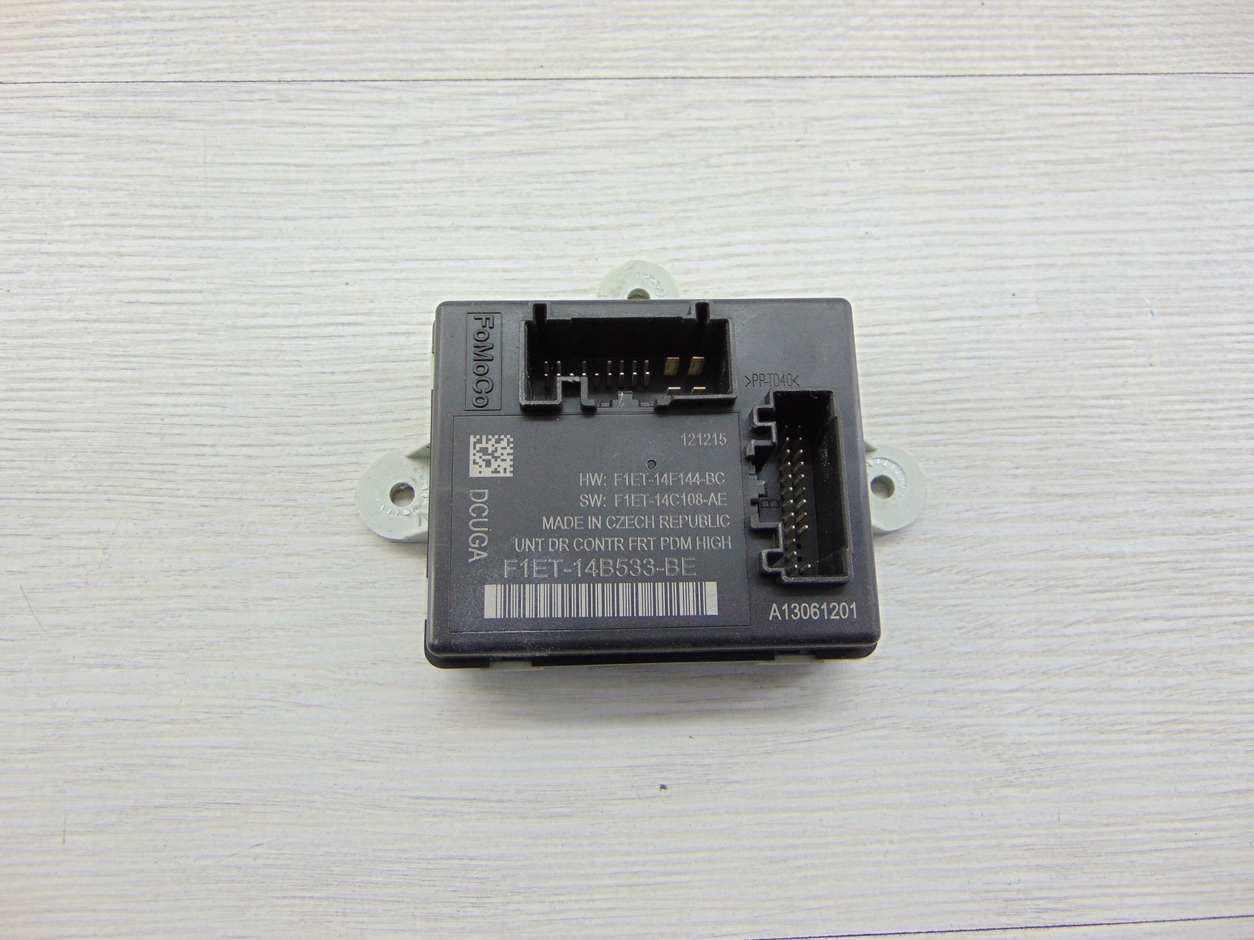 FORD KUGA MK2 MODUŁ STEROWNIK DRZWI PRAWY PRZÓD F1ET-14B533-BE