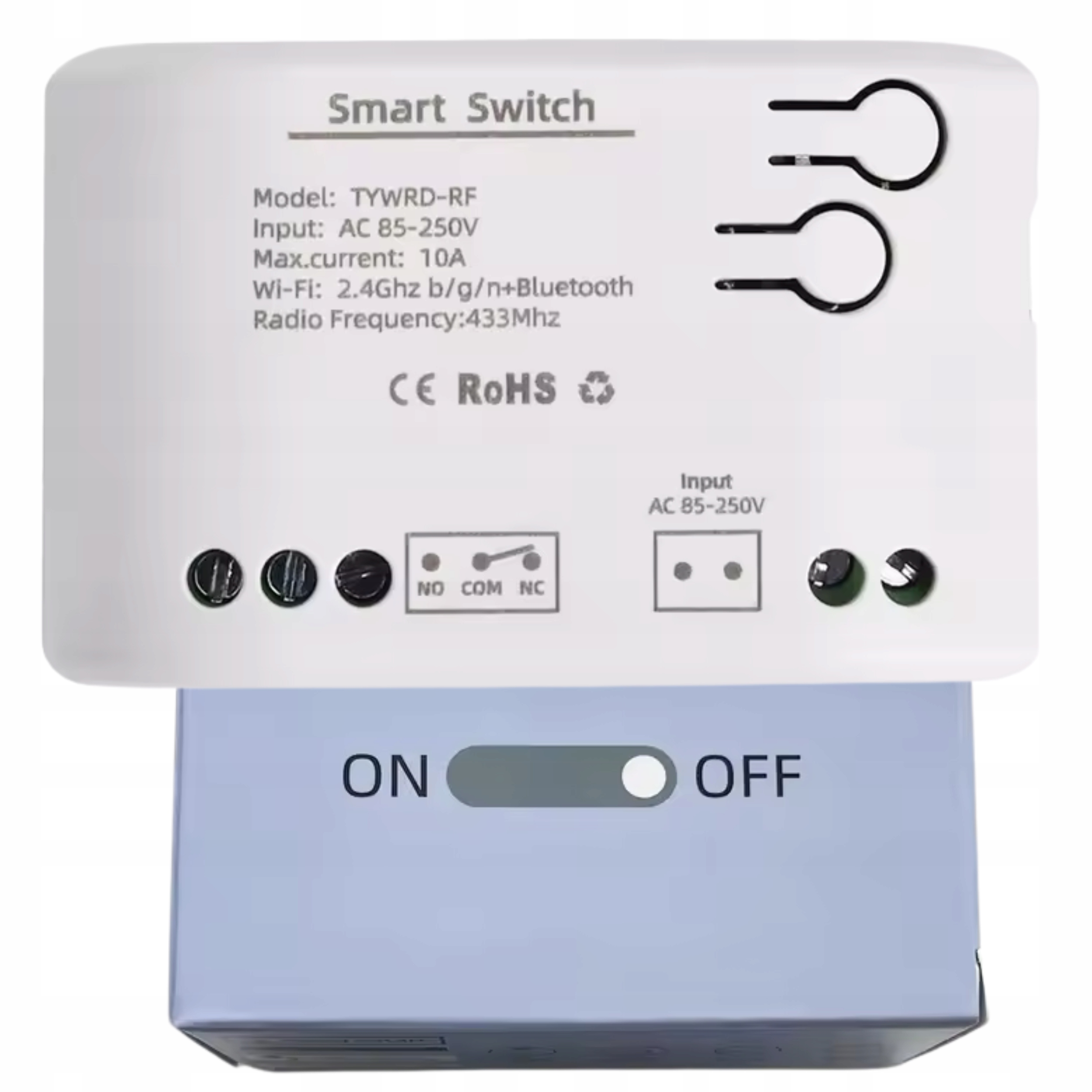 Beznapěťový Relé Smart Switch WiFi 85-250V Vzdálený Náhled