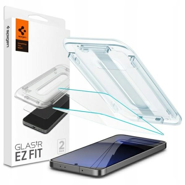 Spigen Glas.TR pro Samsung S24 Fe S721 "ez Fit" 2 ks čiré sklo