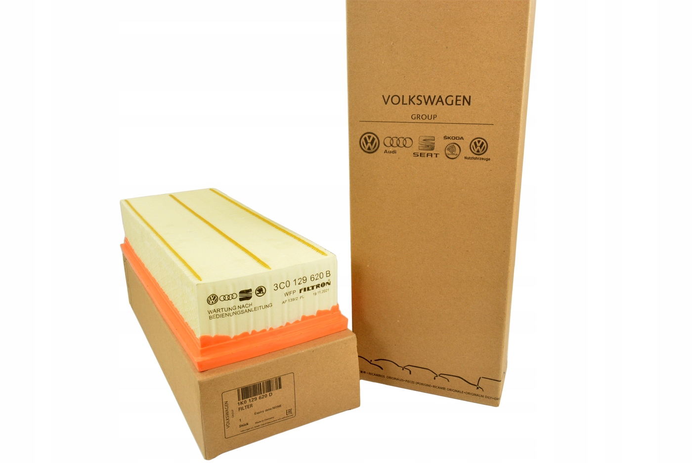 FILTR POWIETRZA SEAT LEON II ALTEA TOLEDO ORYGINAŁ