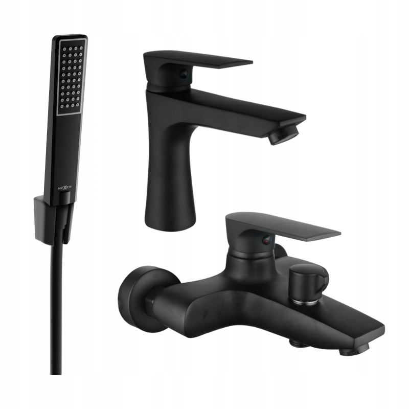 Mexen Axel R72 vaňová súprava, čierna 73803R72-70