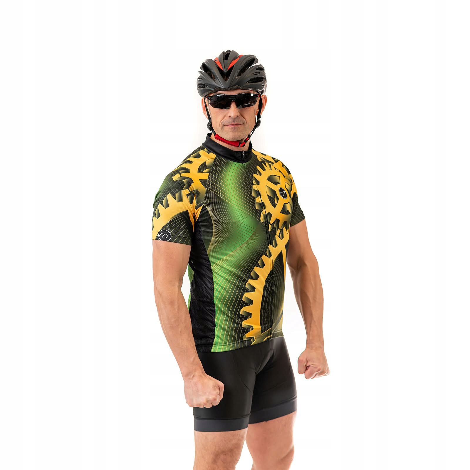 Madani: koszulka rowerowa męska MODES, r. L Materiał dominujący poliester