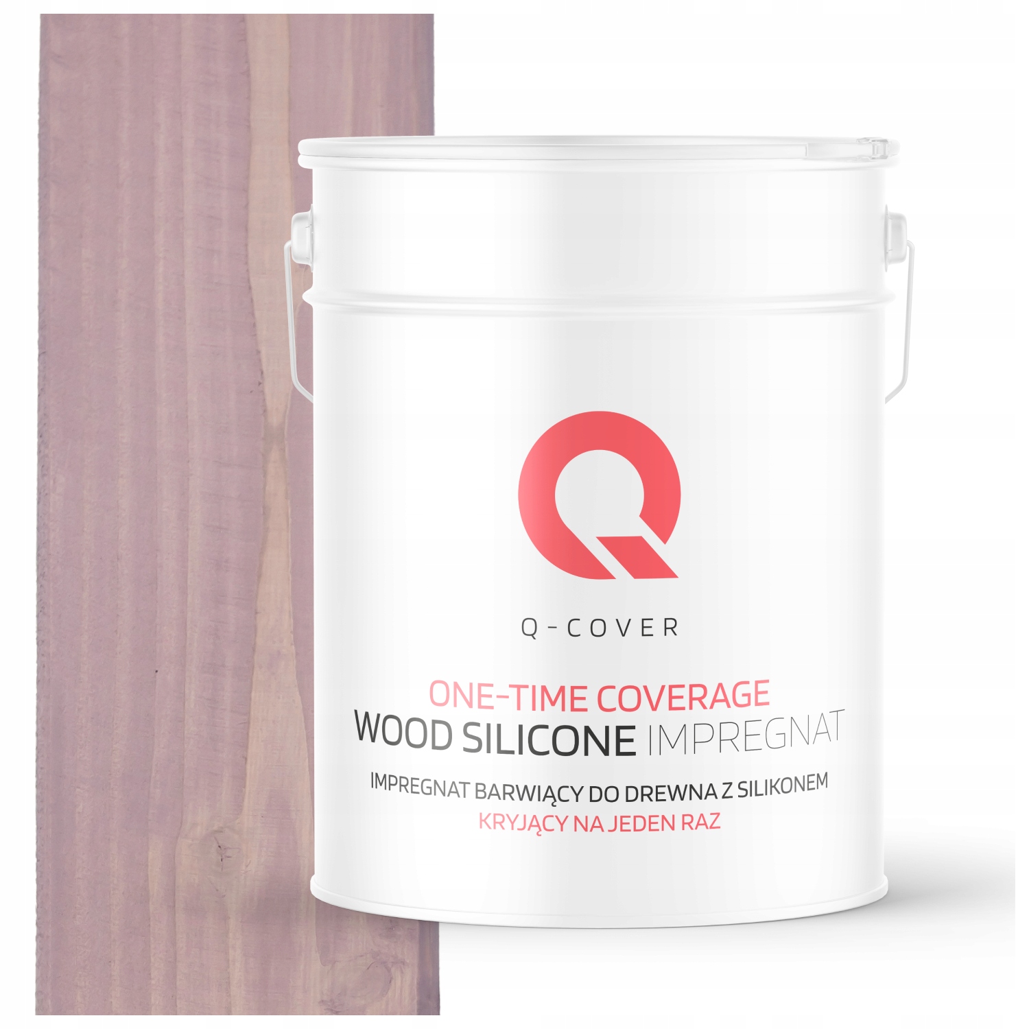 Impregnácia Na Drevo Kryjúca Na Jedenkrát Extra Farba Púdrová Ružová 10 L