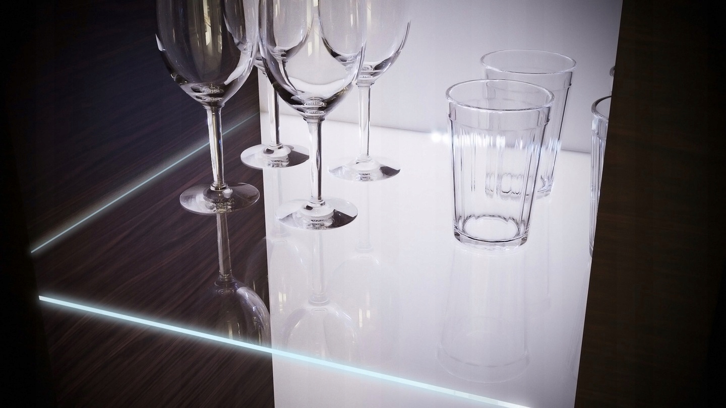 Meblościanka Pokój Meble Zestaw CAMPARI N26 1B Wykończenie połysk