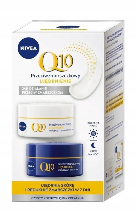 

Nivea Q10 zestaw krem na dzień krem na noc