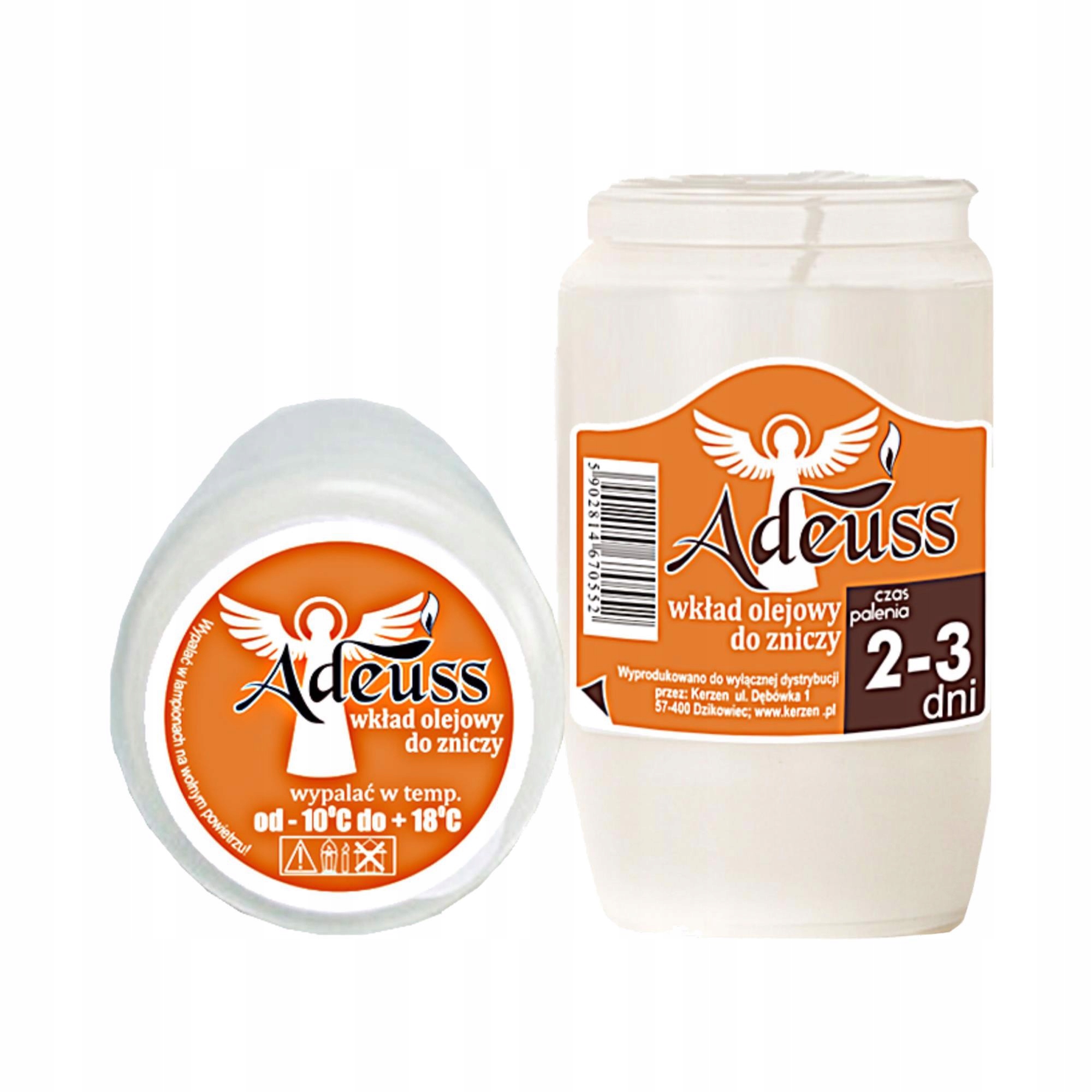 

Adeuss Wkład Do Zniczy Olejowy 2-3 Dni