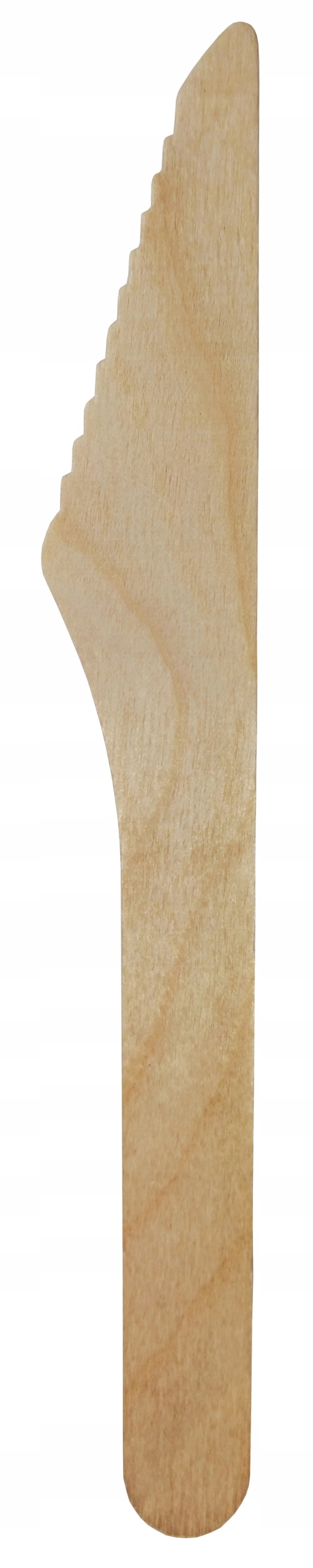 

Nóż drewniany ekologiczny sztućce 16,5 cm 100 szt