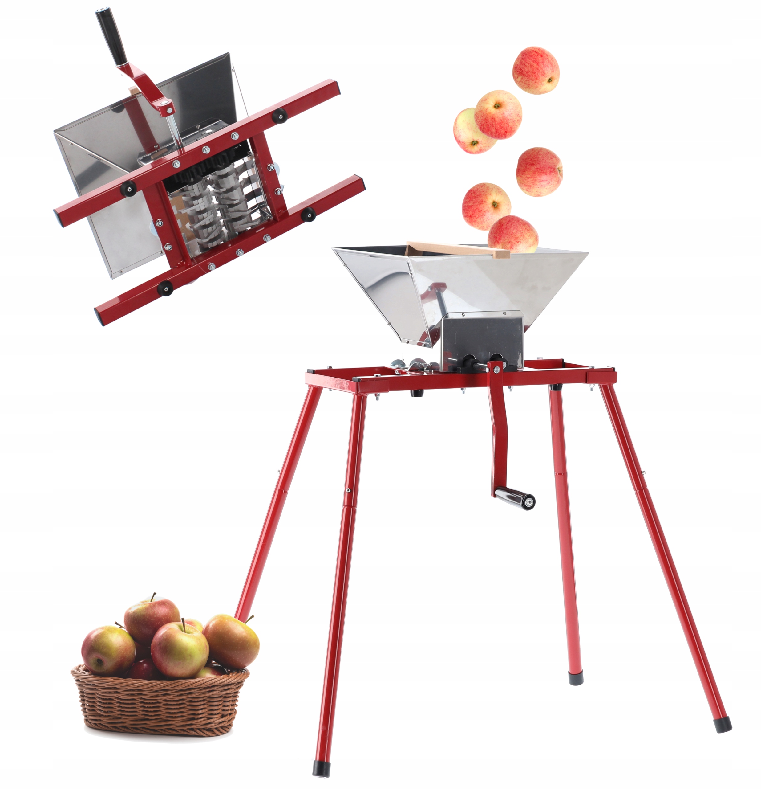 ПОДРІБНЮВАЧ ФРУКТІВ НА МЕТАЛЕВІЙ ПІДСТАВЦІ 7 Л