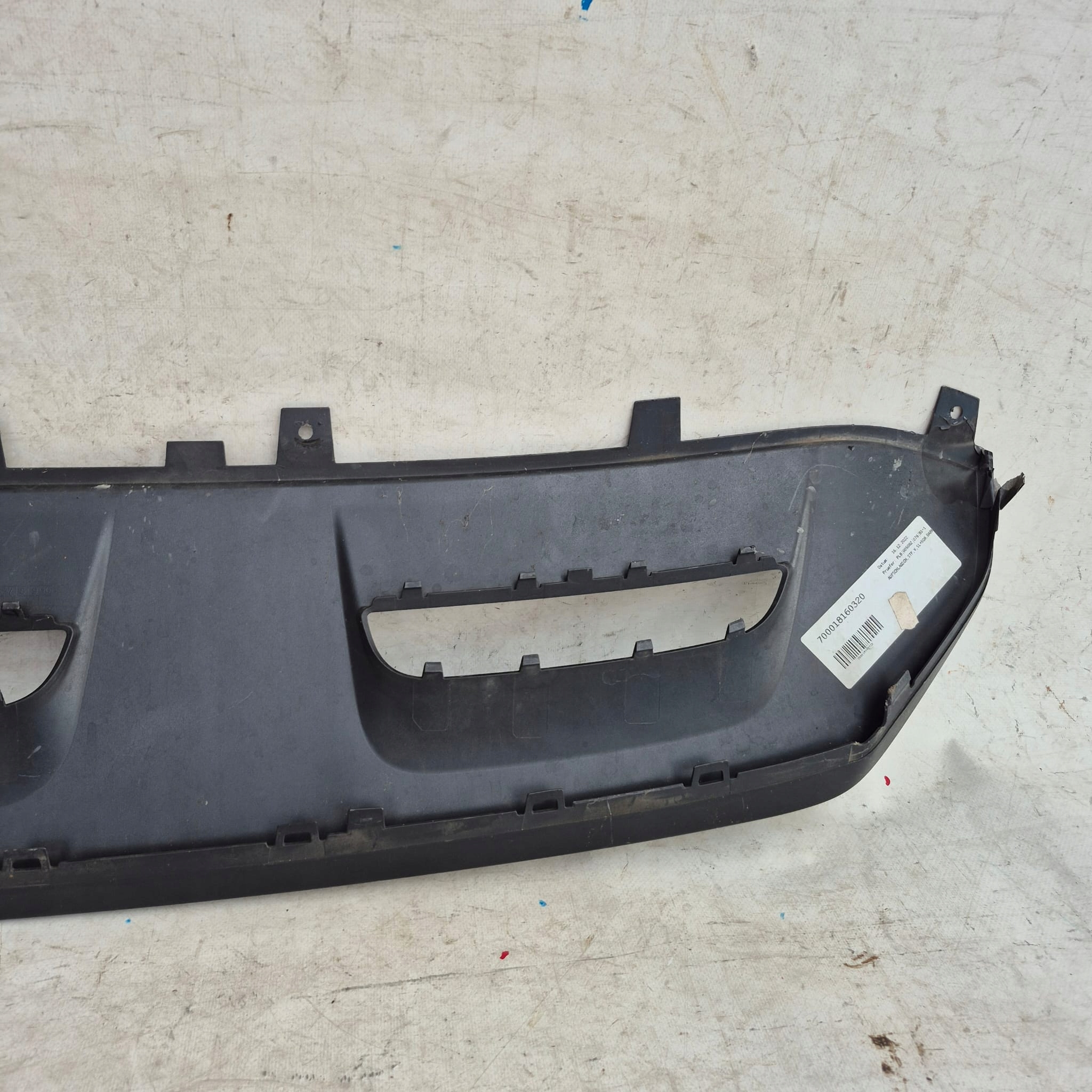 AUDI Q8 S-LINE 18-23 DOL accessori spoiler Paraurti Anteriore
