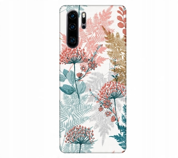 

Etui pokrowiec do Huawei P30 Pro Floral kwiaty lis