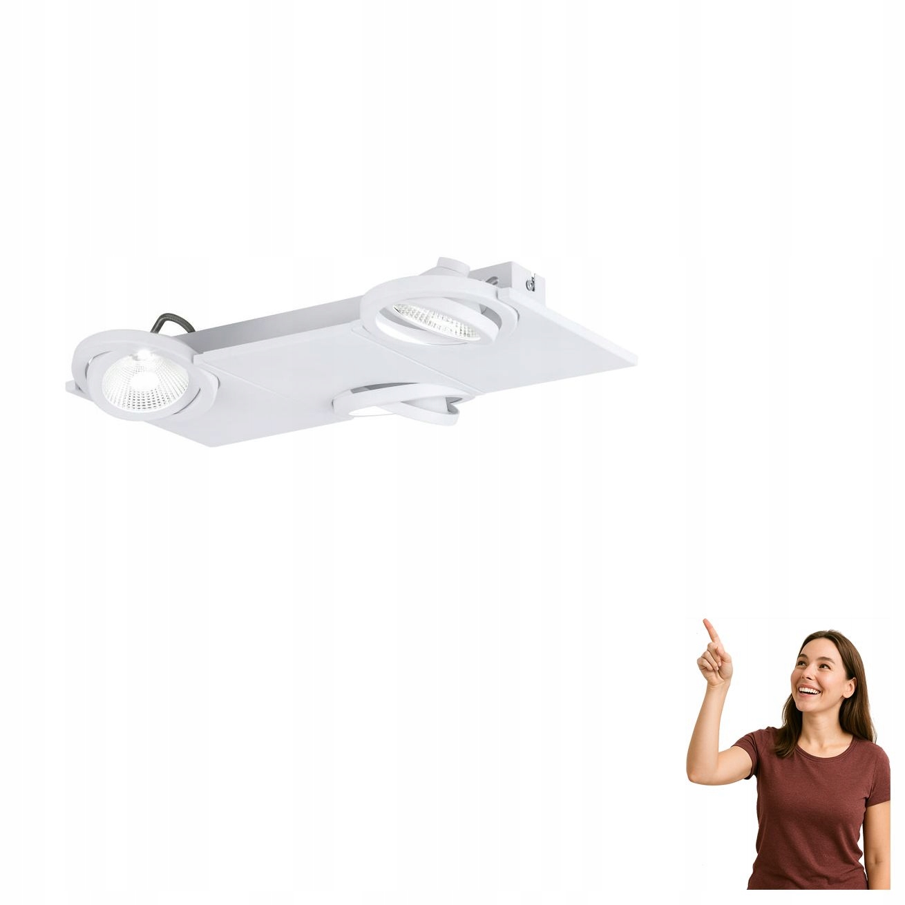 Lampa reflektor spot Led 3x5W Brea 39135 Eglo