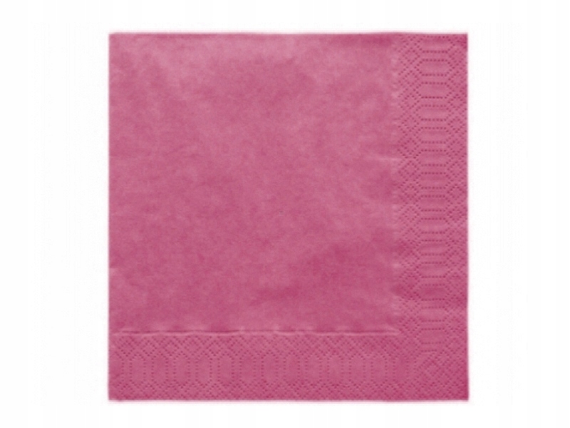 

Serwetki 20SZT 33x33CM Wesele Komunia! Różowe