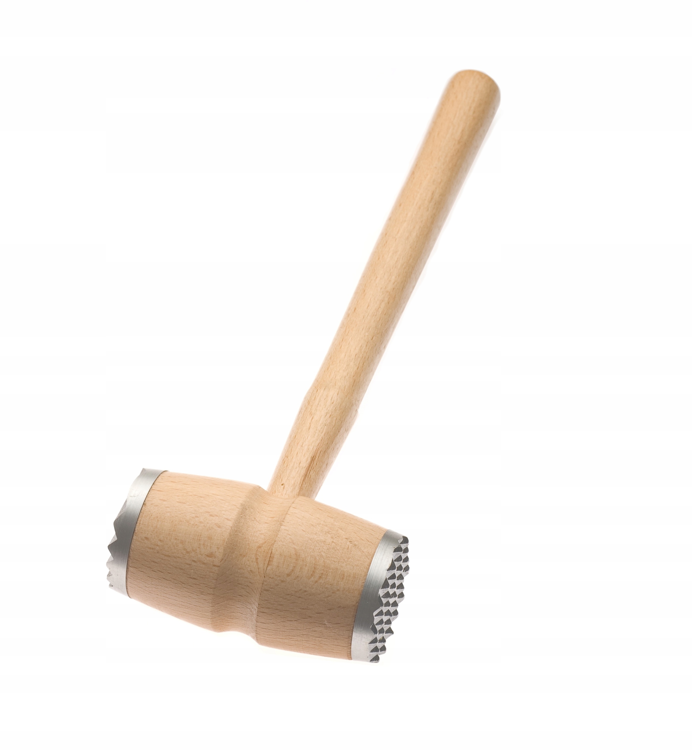 Kuchenny Tłuczek do Mięsa Kotletów Młotek Ubijak Drewniany Dwustronny