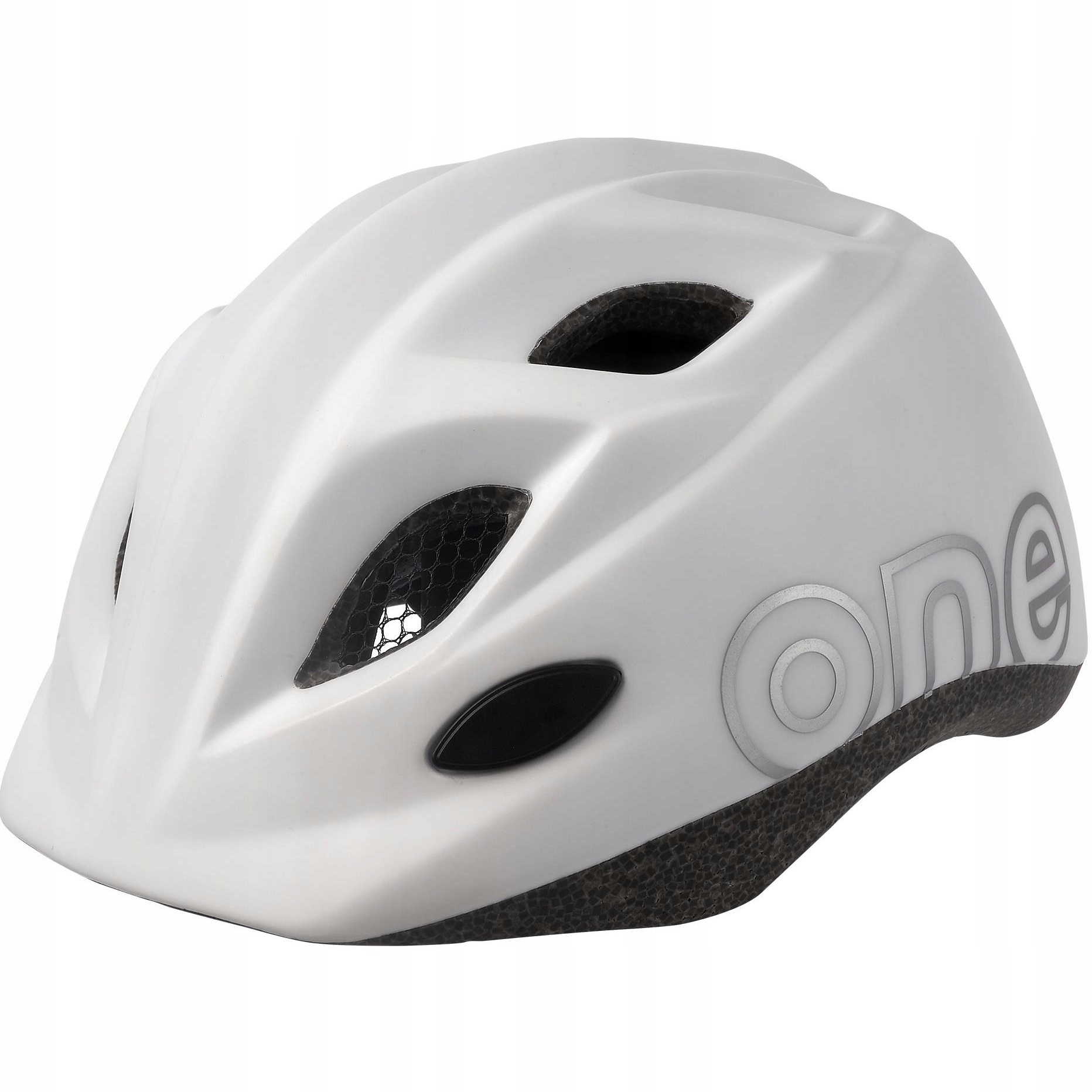 Dětská ochranná cyklistická přilba One Plus Xs Snow White Bobike