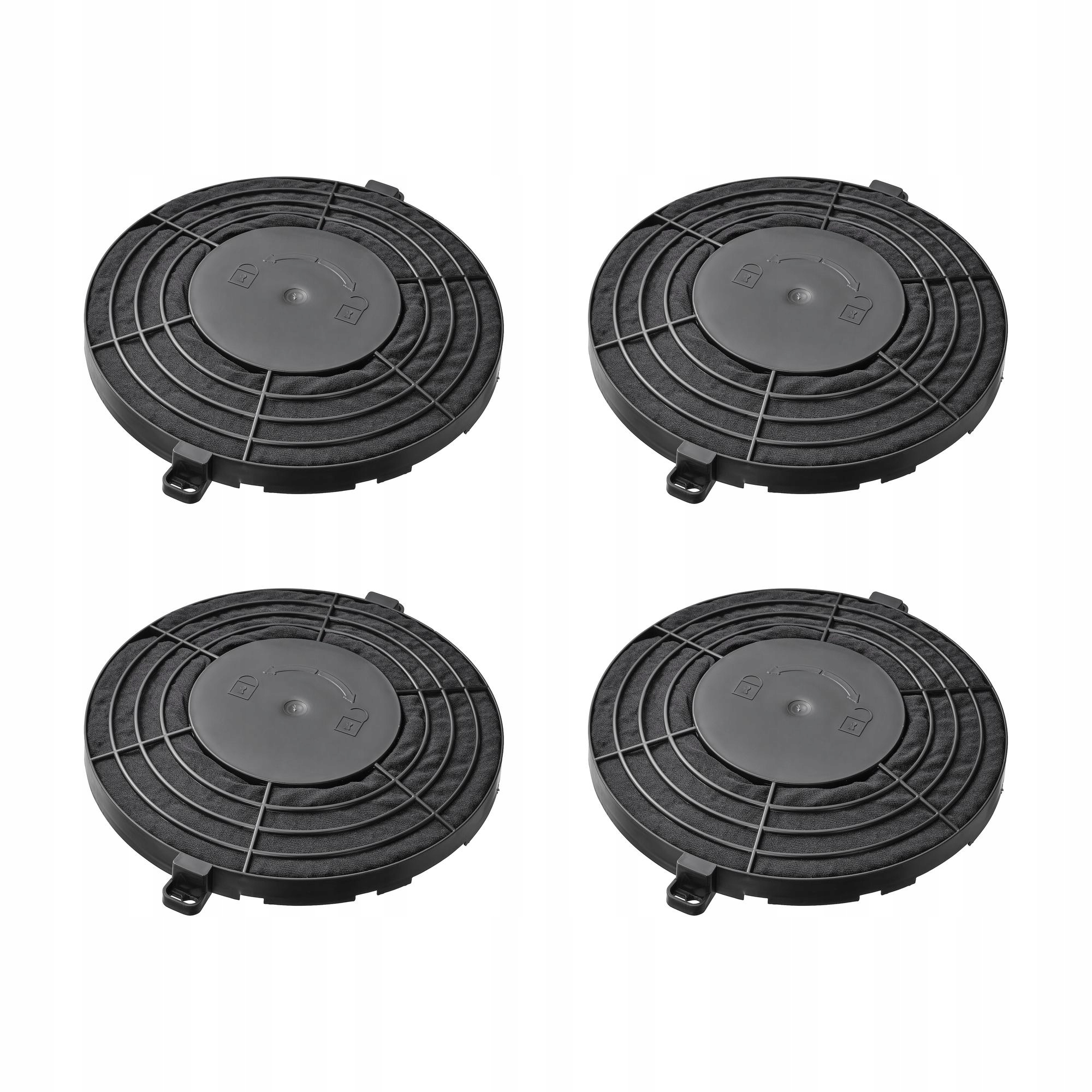 4 ks Filtr z dřevěného uhlí Nyttig Fil 900 do kuchyně