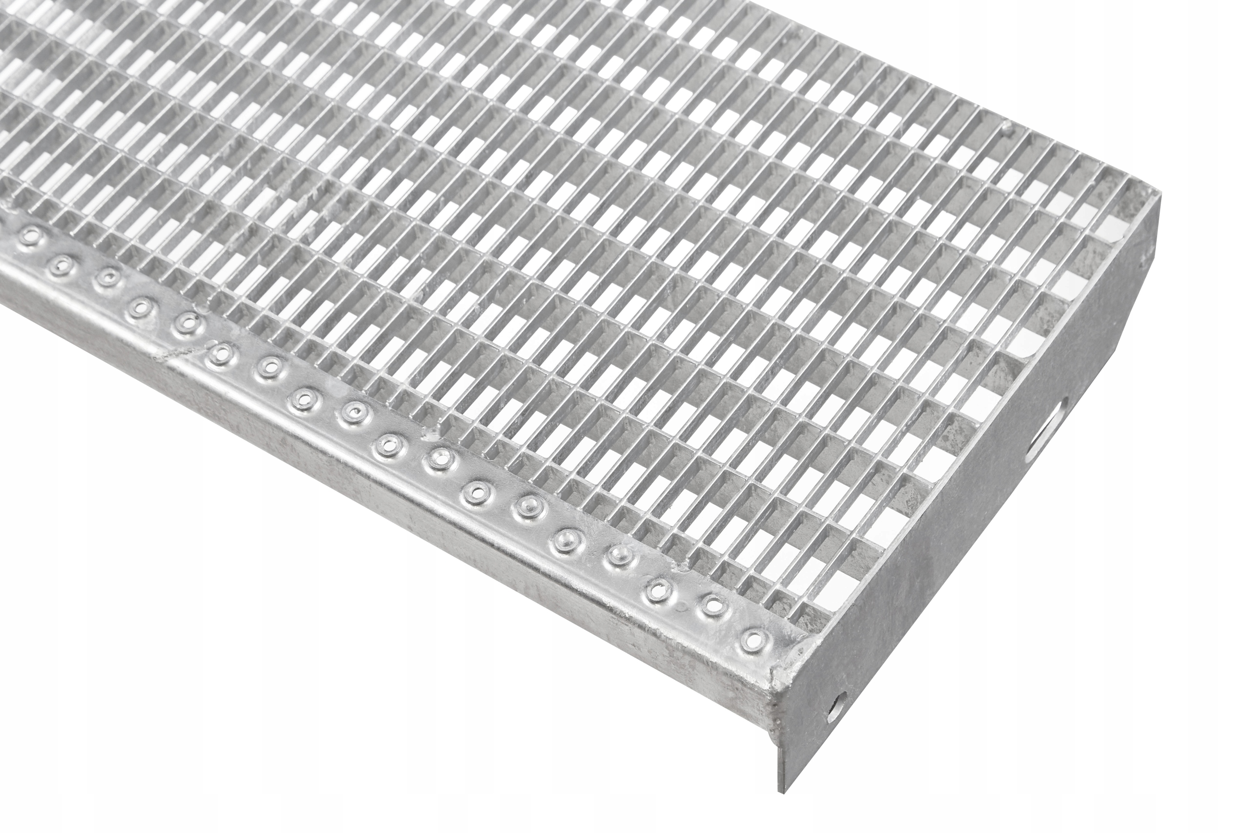 Stupně Wema 1000x270 mm pozinkované očko 30x10 mm kovové schody