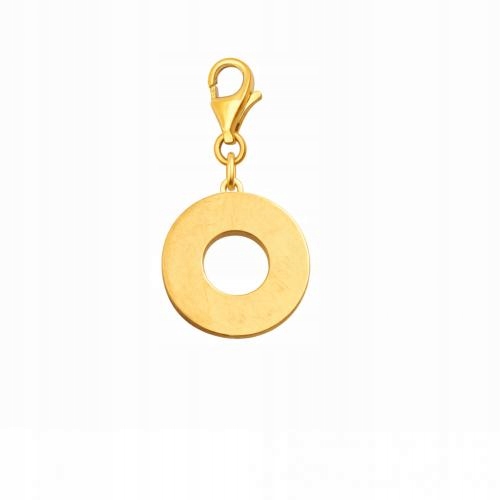 Přívěsek Ze Zlata 585 Ženský přívěsek stylové kolečko ideální jako dárek