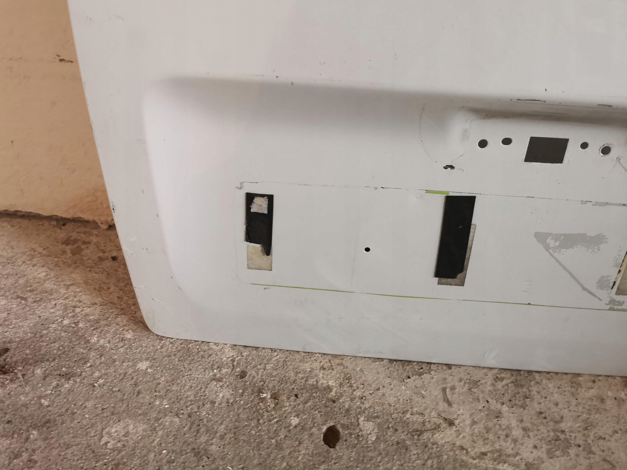 door left rear part unprotected NISKI RENAULT TRAFIC II 01-14