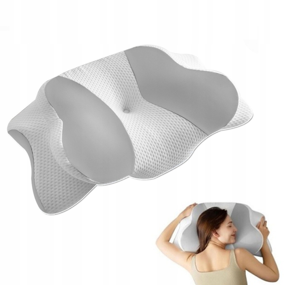 Ortopedický Polštář Ergonomická S Paměťovou Pěnou Profilovanou Pod Krkem