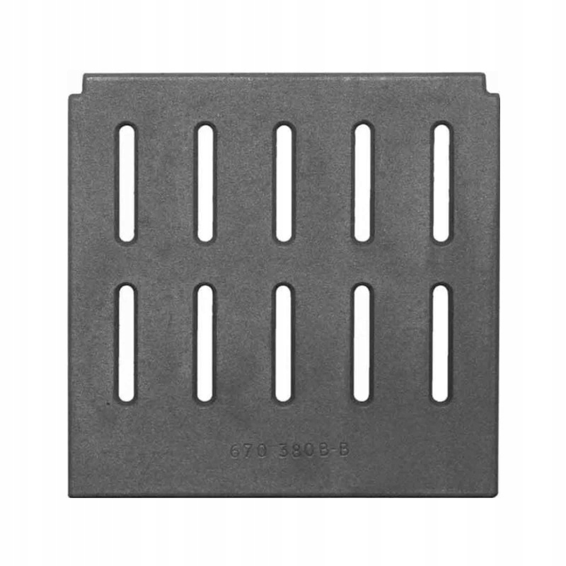 Ruszt żeliwny kominka Invicta Uniflam 29,2x28,8