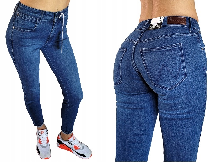 džíny Wrangler Skinny 615 W27 L32 Xs/s