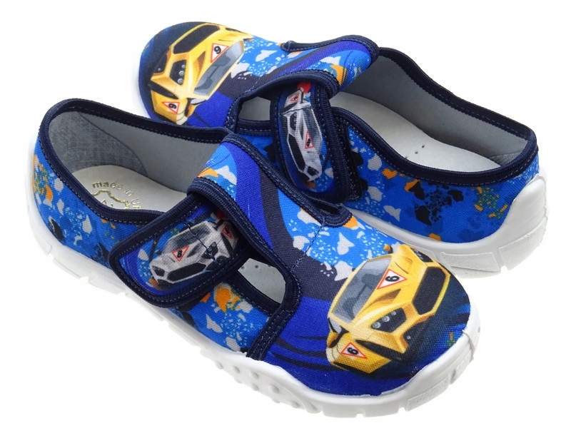 

Kapcie Auta z wkładką skórzaną B4 Raweks 35