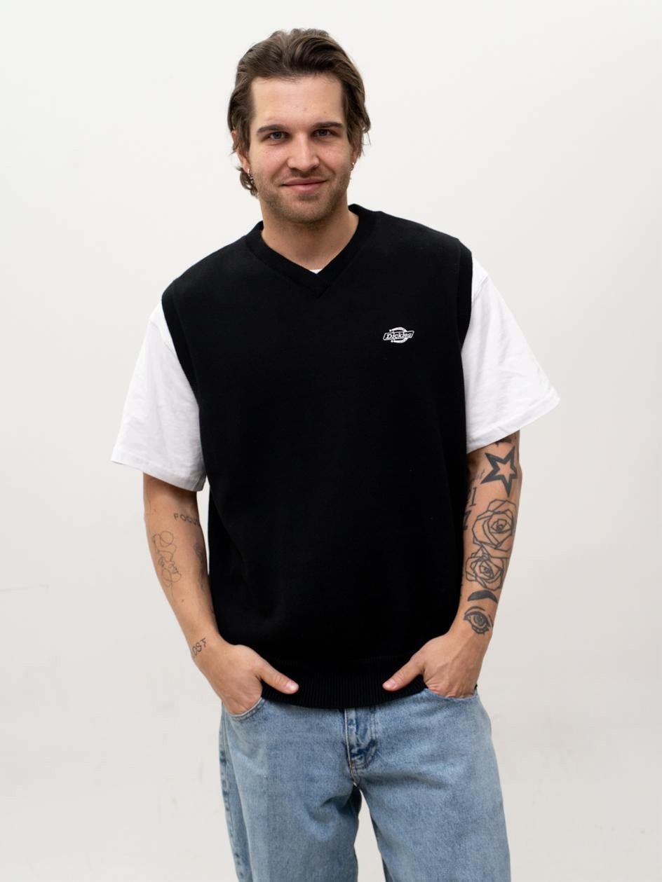Pánská vesta Bavlna Černá Dickies Summerdale M