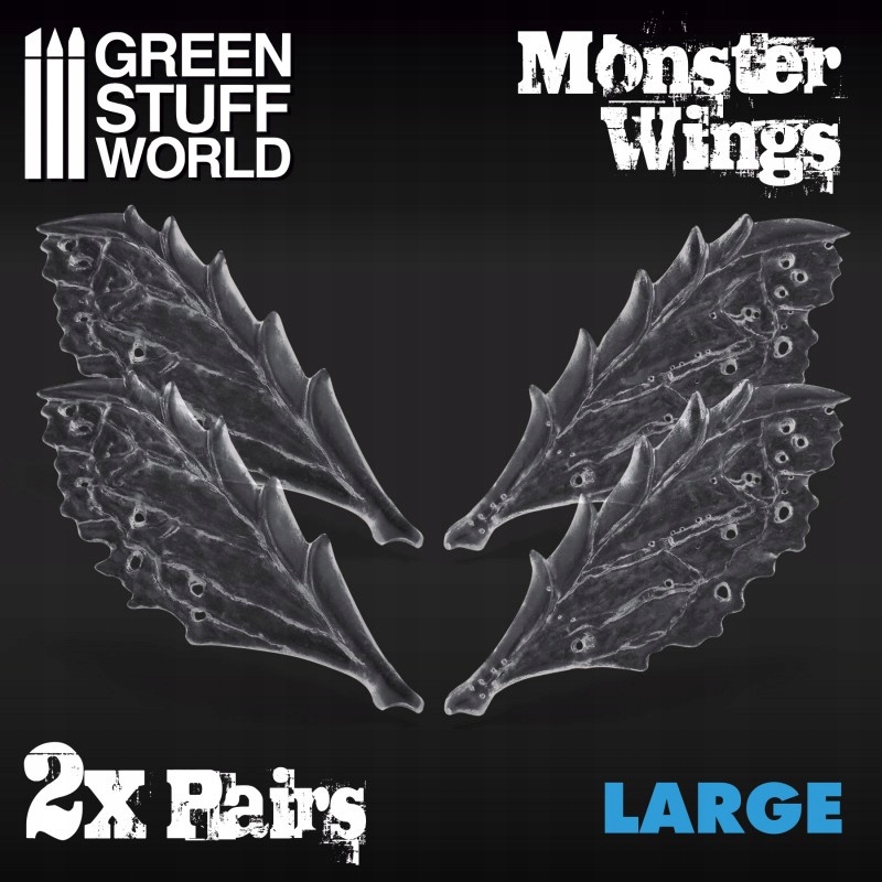 Resin Monster Wings Large skrzydła 2 pary