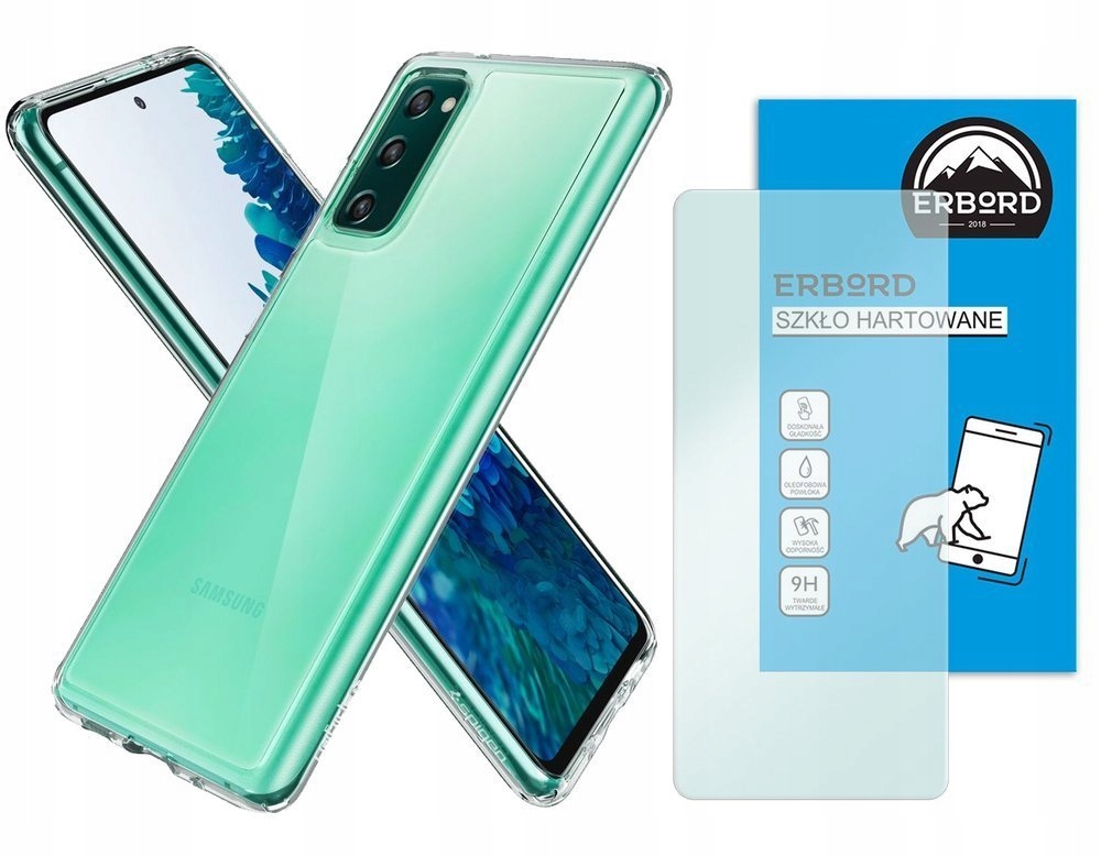 

Etui Spigen Ultra Hybrid do Galaxy S20 Fe + Szkło