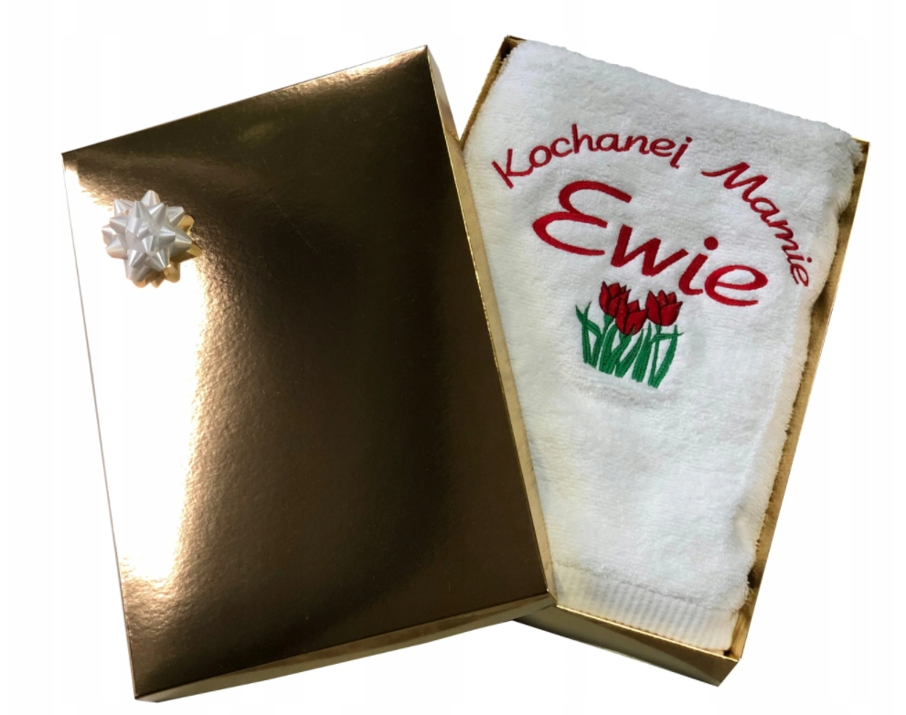 

Ręcznik 70X140 Z Haftem Imię Prezent W Pudełku