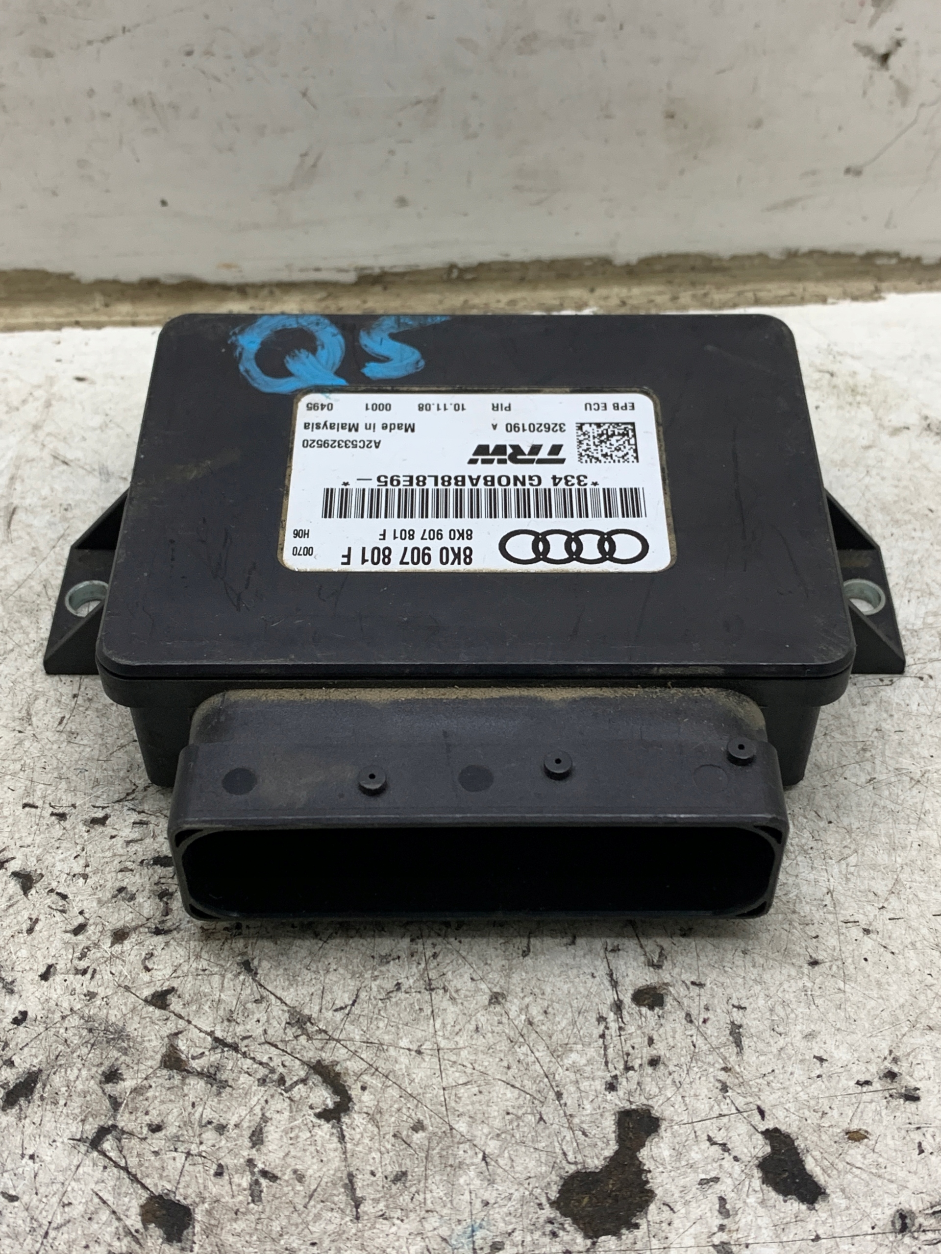 module control unit electric brake 8K0907801F AUDI