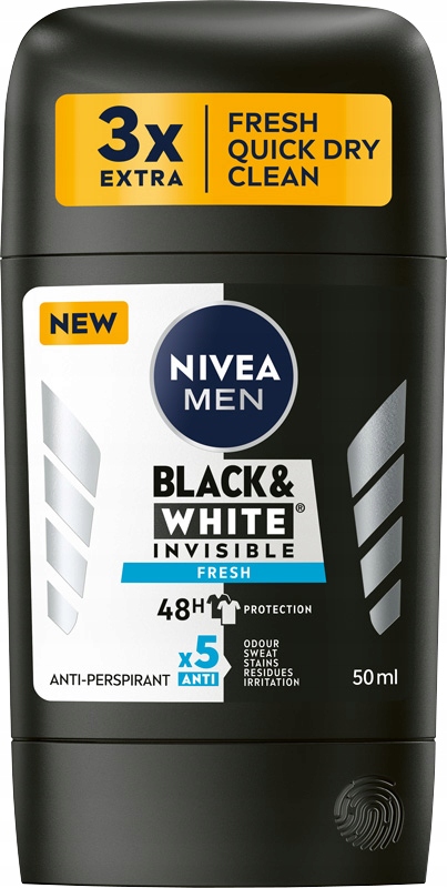 

Nivea Men Antyperspirant Black&White Fresh