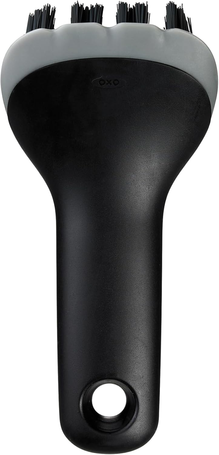 Oxo Kartáč na gril Silikon Nylon Drát 315°C Protiskluzová rukojeť