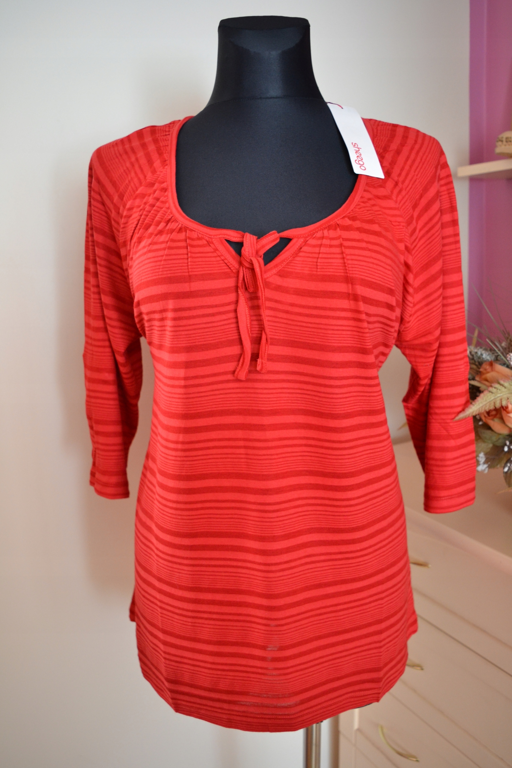 

47^ sheego bluzka dzianina bawełna 44/46