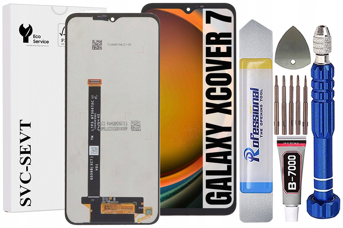 Displej Pro Samsung Galaxy Xcover 7 G556 Originální LCD Displej