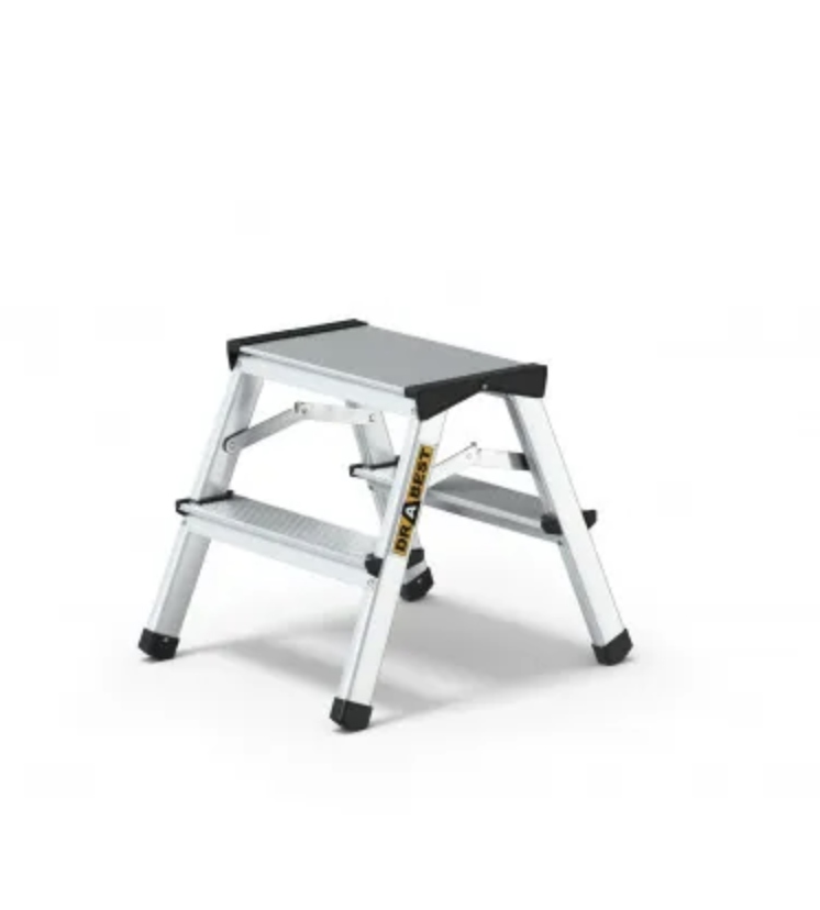 Polska DRABINKA DWUSTRONNA 2x2 SCHODKI Marka Drabest