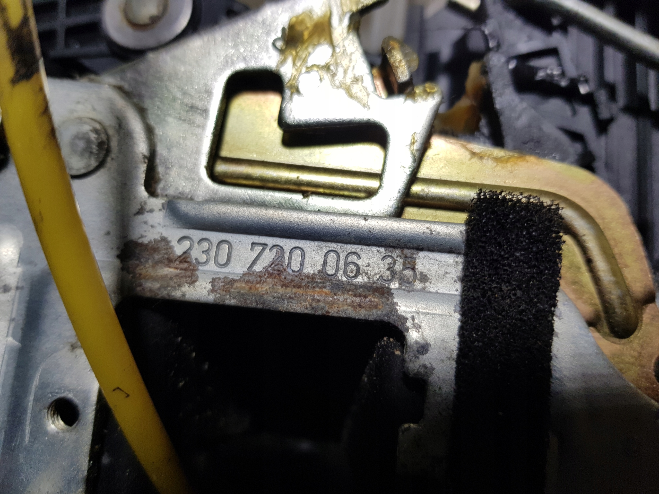 MERCEDES SL W230 R230 lock door right front KEYLESS GO