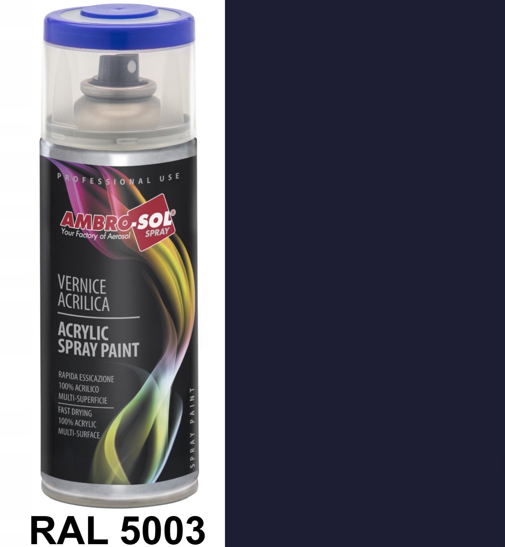 

5003 Ral Lakier Akrylowy Farba Spray Ambrosol